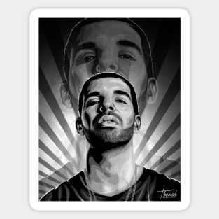 DRAKE - THE GOD Sticker